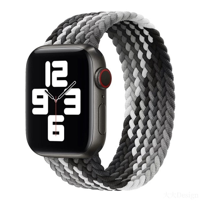 Braided Solo Loop For Apple Watch Band Strap