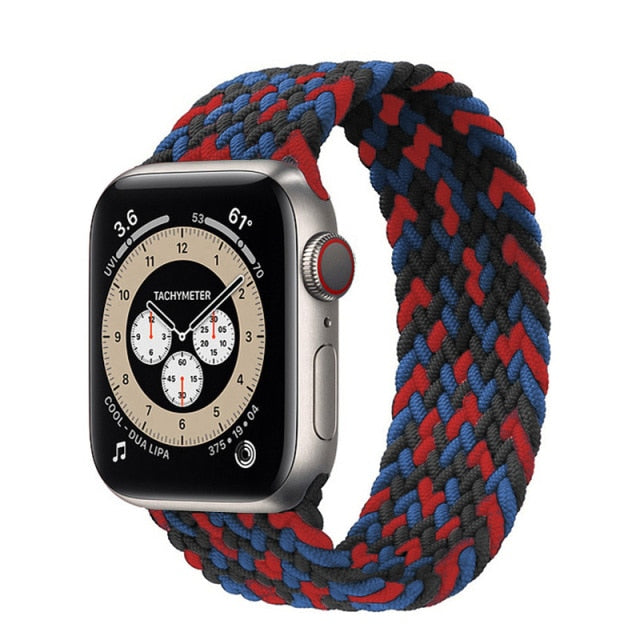Braided Solo Loop For Apple Watch Band Strap